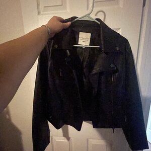 Bagatelle Women's Classic Black Leather Jacket